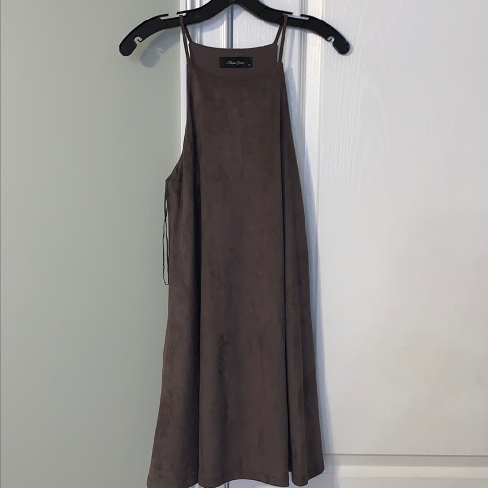 Women’s suede dress